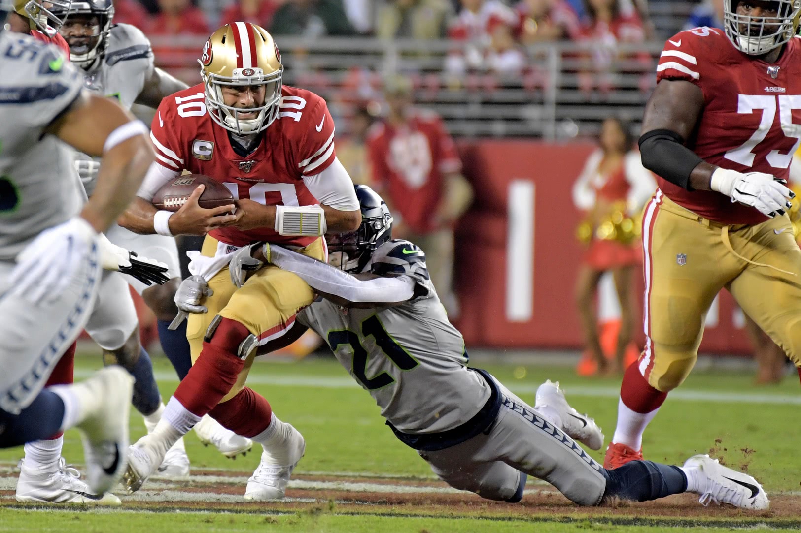 San Francisco 49ers förlorade de senaste fyra sekunderna